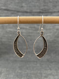 Wavy Eyelash Earrings