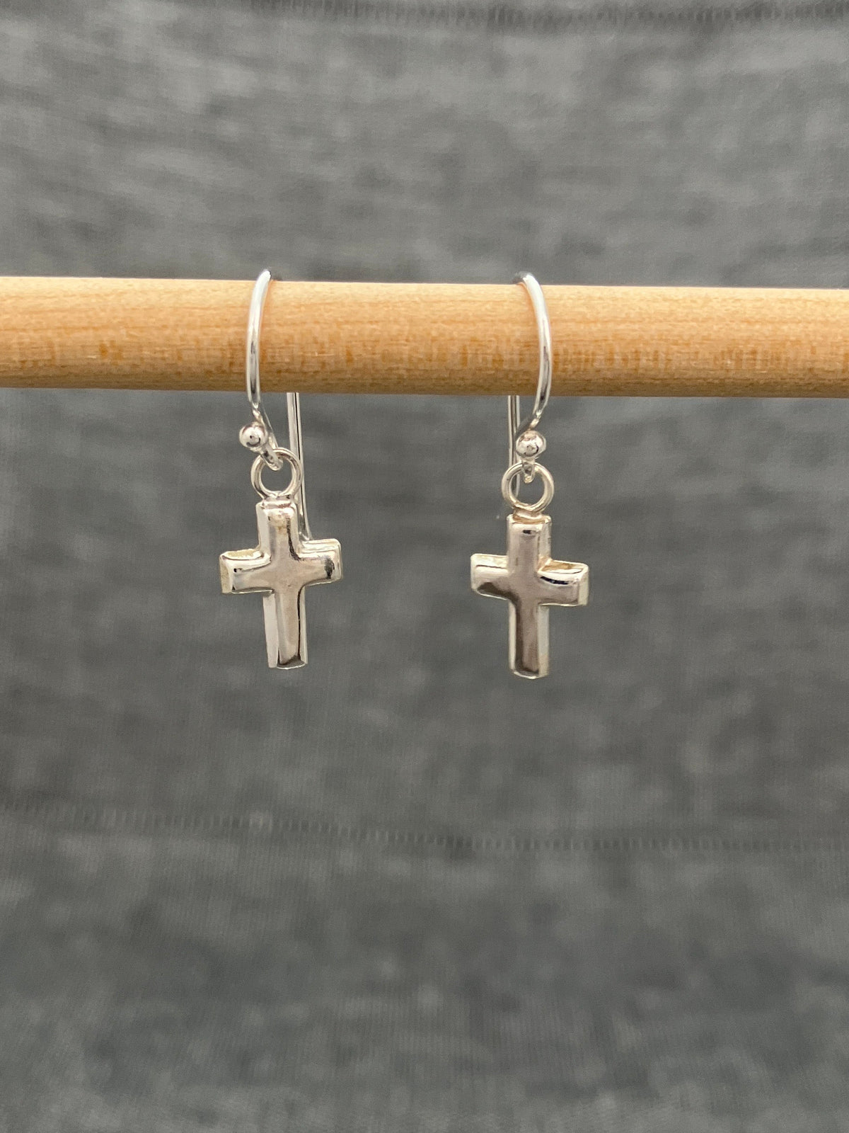 Hollow Cross Earrings