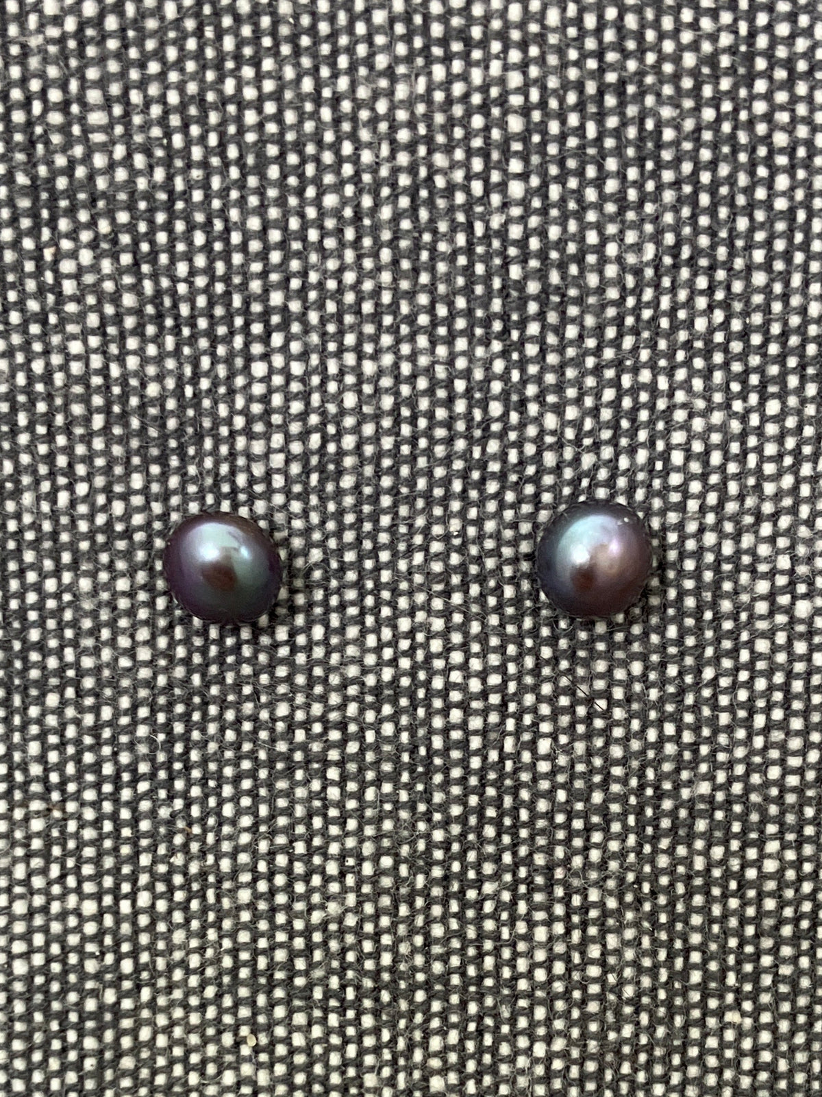5mm Black Pearl Studs