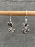 Double Butterfly Earrings