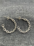 Chainlink Stud Hoops