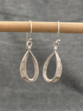 Mother Of Pearl Loop Earrings