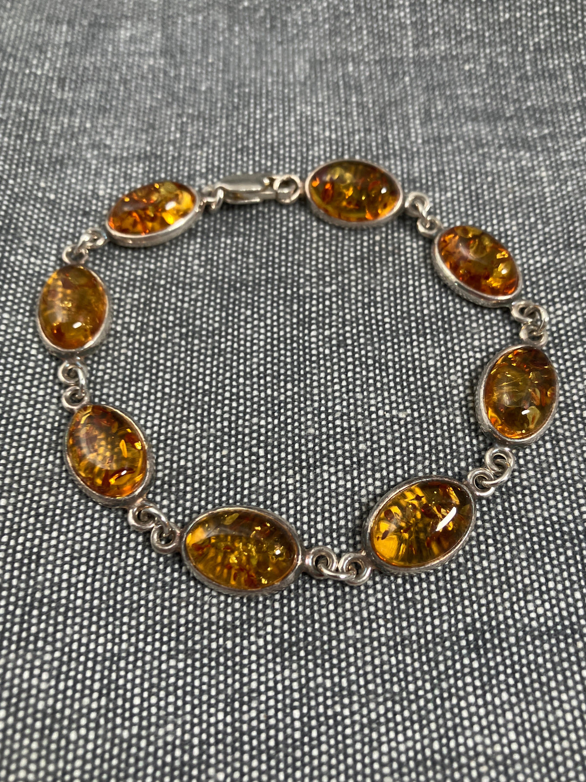 Amber Ovals Bracelet
