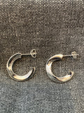 Crumple Stud Hoops