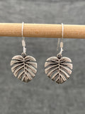 Monstera Leaf Earrings