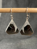 Dragon Jasper Triangle Earrings