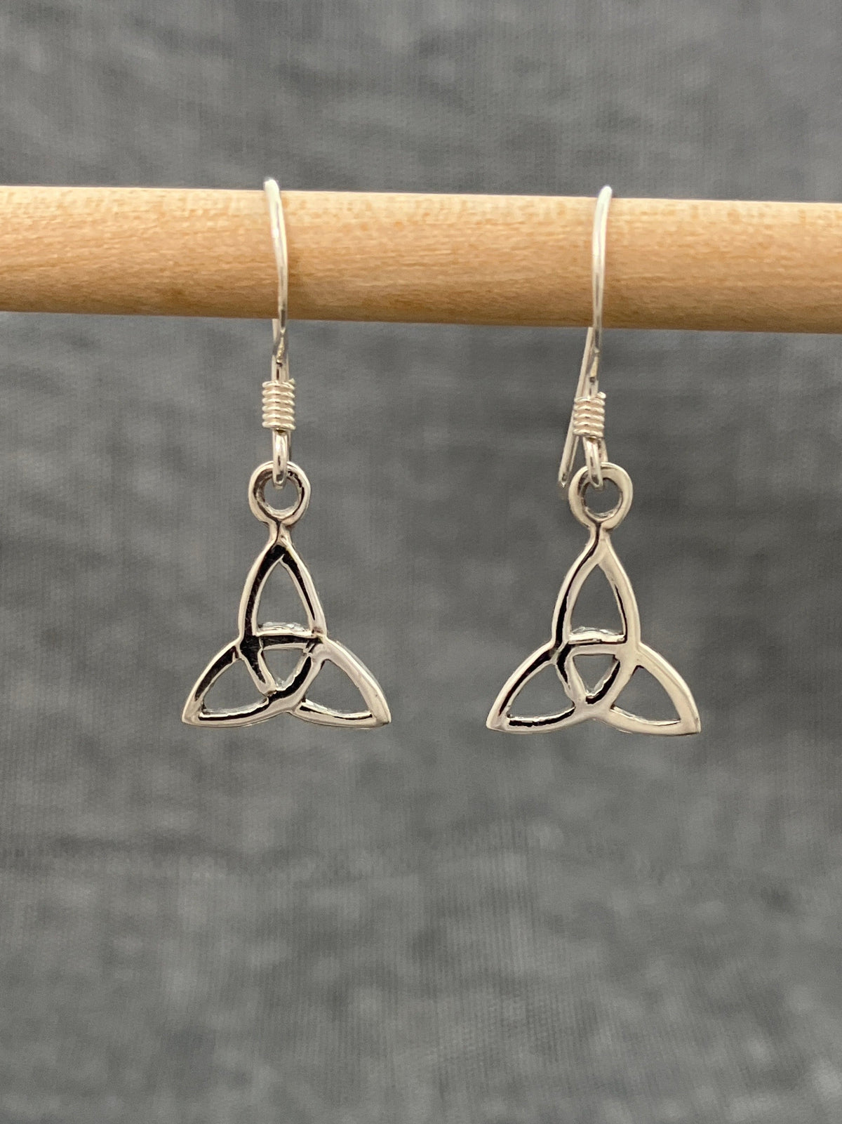 Simple Triskel Earrings