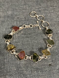 Tourmaline Uncut Gemstones Bracelet