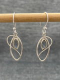 Labradorite Whip Over Earring