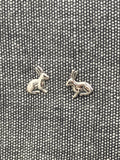 Sitting Hare Studs