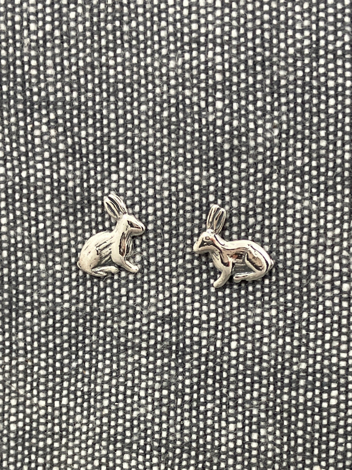 Sitting Hare Studs