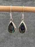 Paua Shell Peardrop Earrings