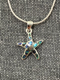 Paua Shell Starfish Pendant
