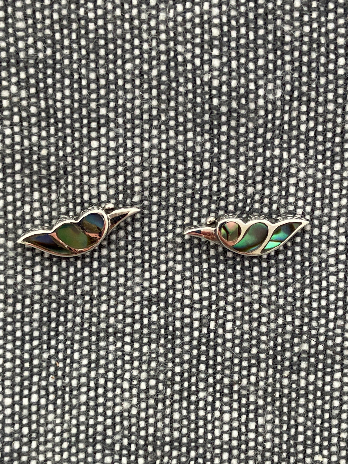 Paua Shell Bird Studs