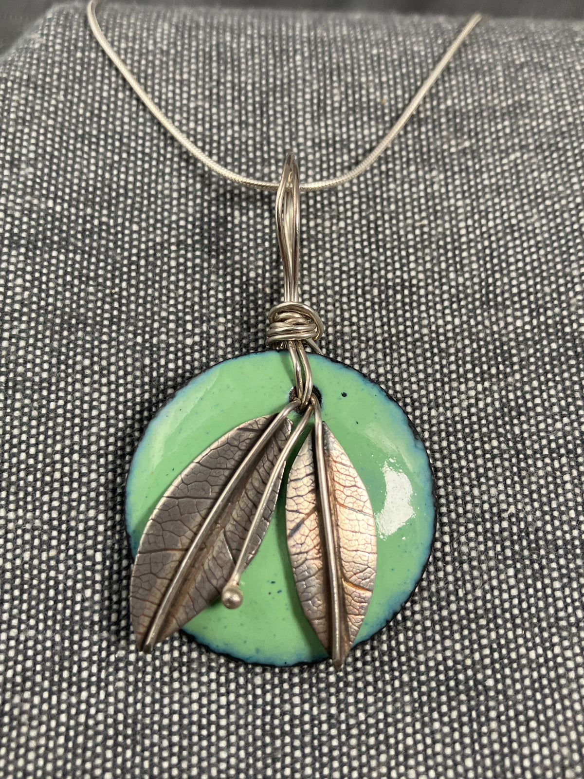 Green Leafy Pendant