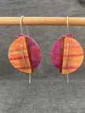 Nocean Miro Pink Copper Earrings