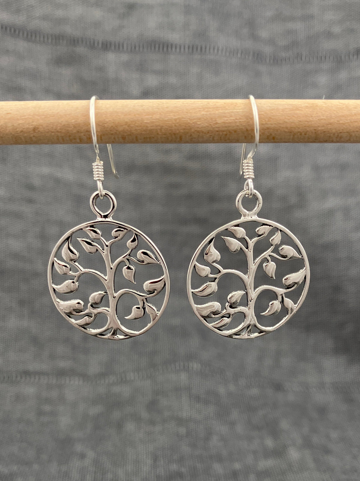 Fig Tree Circle Earrings