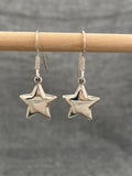 Plain Hollow Star Earrings