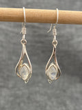 Moonstone Tendril Earrings