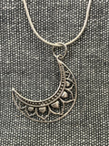 Indian Tiara Moon Pendant