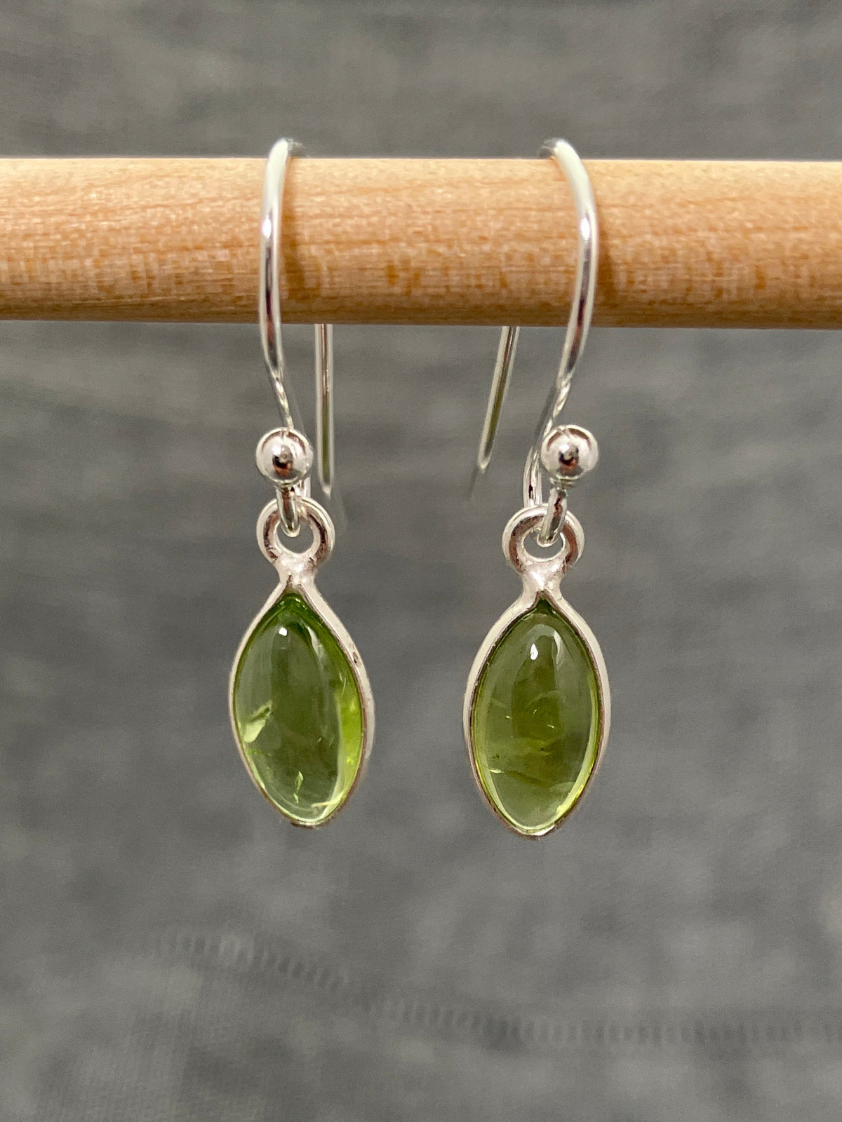 Peridot Marquise Earrings
