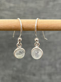 Moonstone Little Round Earrings