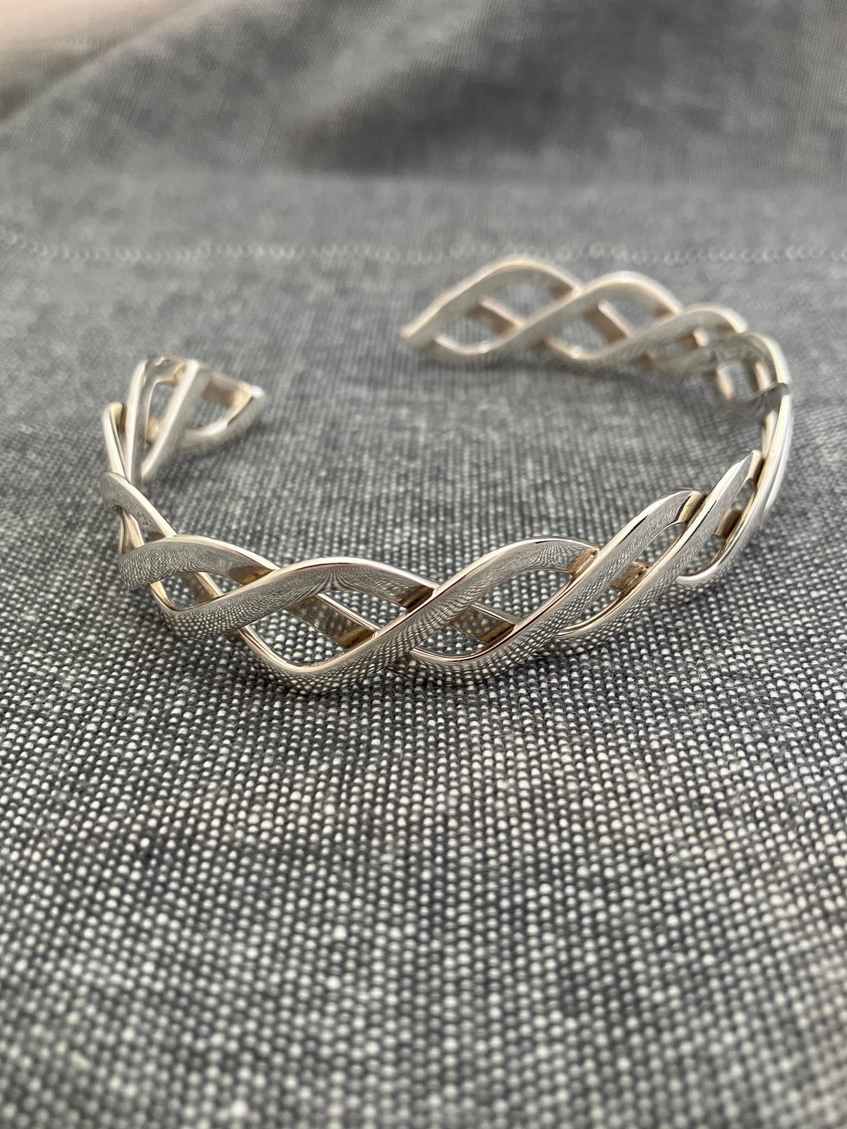 Triple Twist Cuff