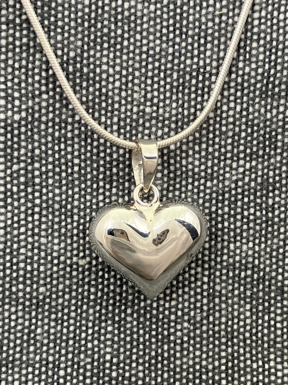 Puff Heart Pendant