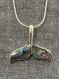 Paua Shell Whaletail Pendant