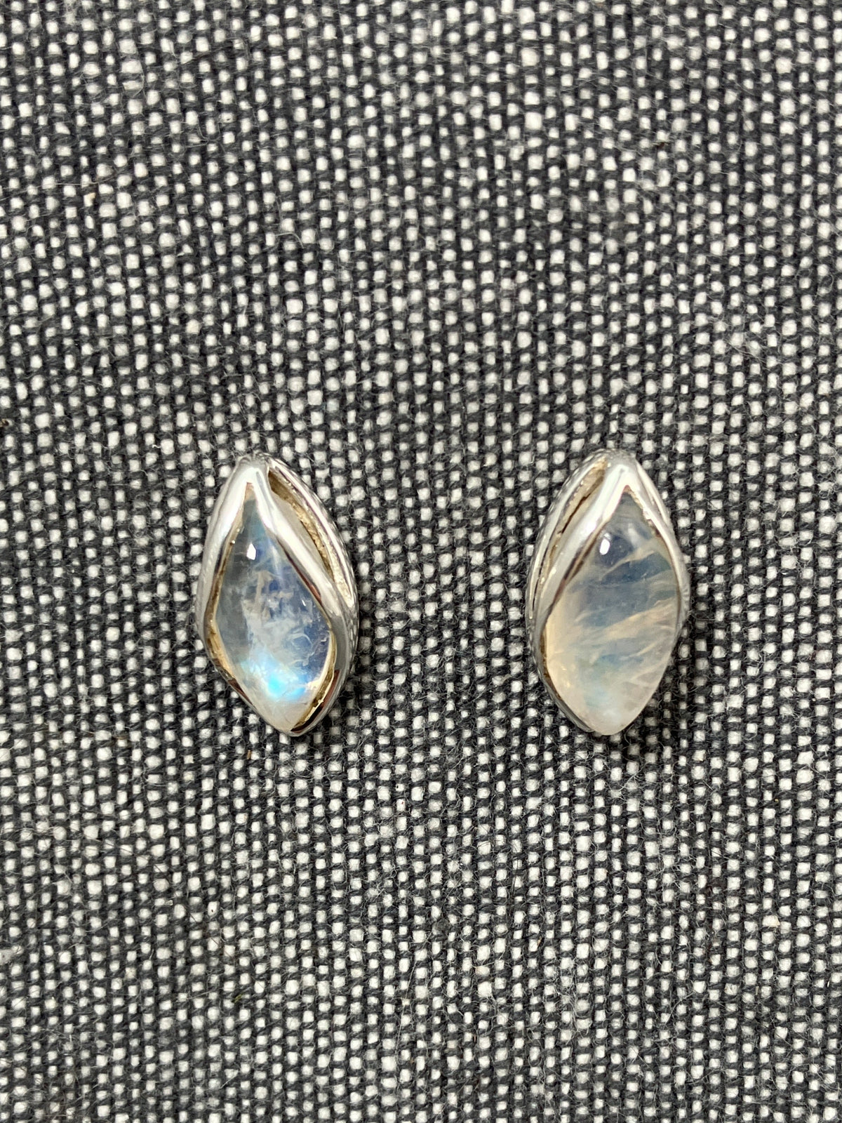 Moonstone Parting Stone Studs