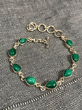 Malachite Pears Bracelet