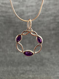 Amethyst Wreath Pendant