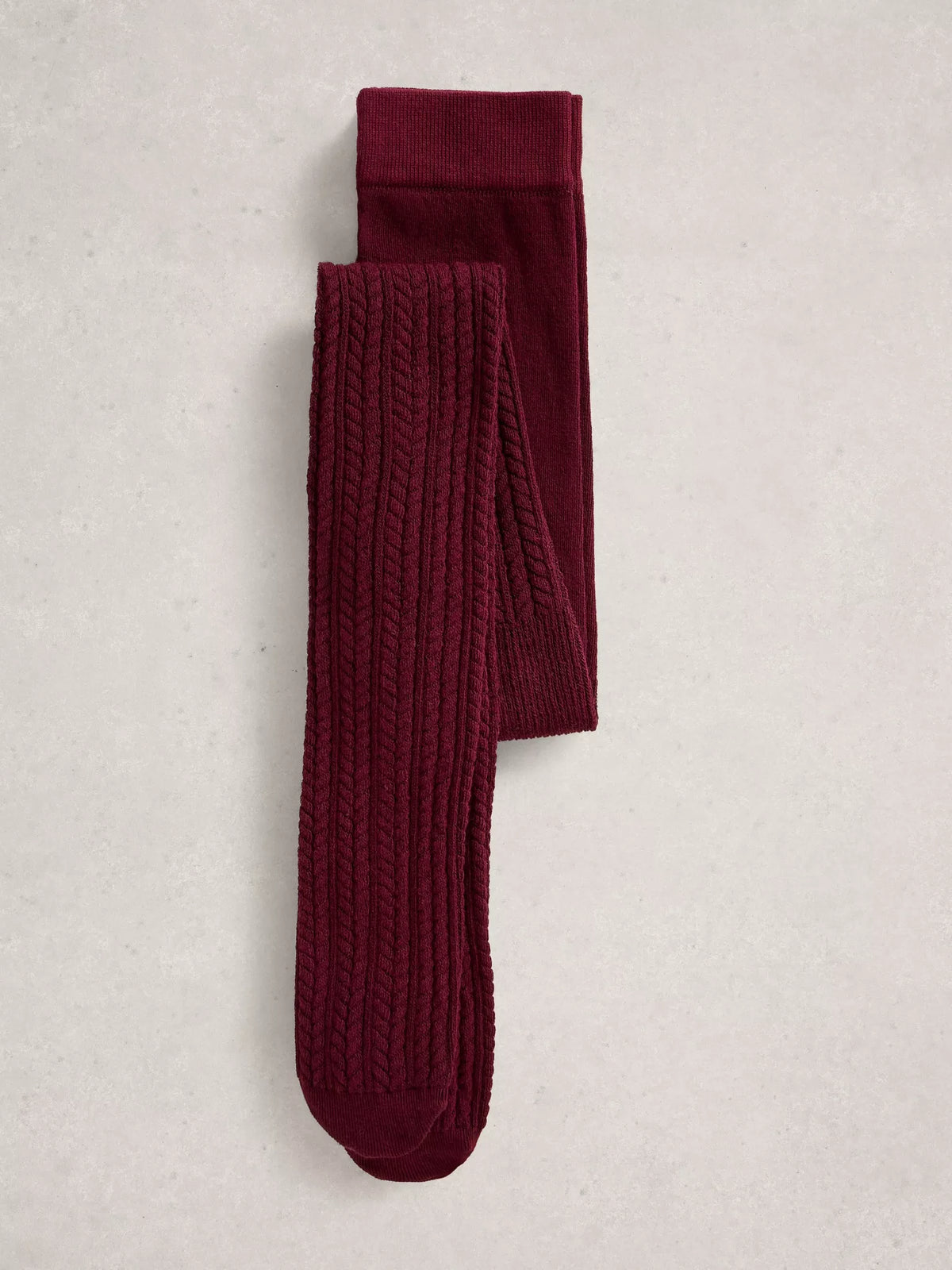 Patty Pattern Tights Plum
