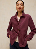 Carrie Cord Jacket Dusty Pink