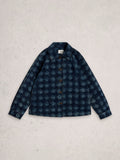 Eden Jacquard Jacket Denim