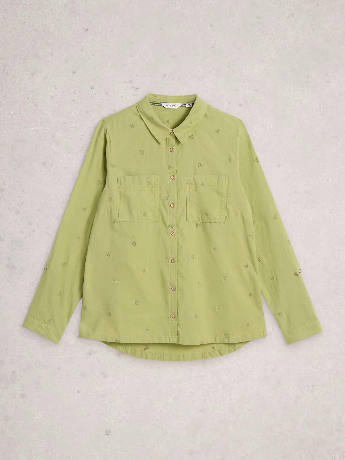 Sophie Cotton Shirt Lgt Green