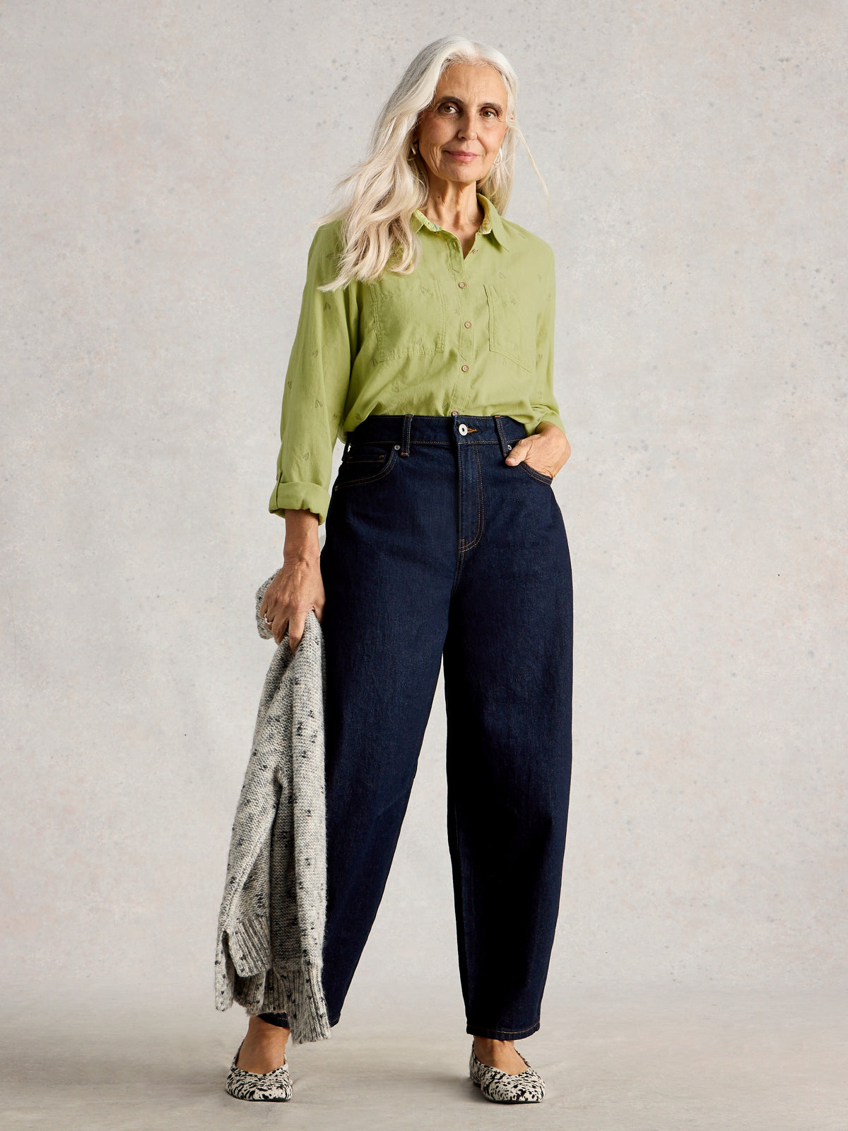 Sophie Cotton Shirt Lgt Green