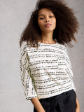 Demi Dolman Tee Ivory