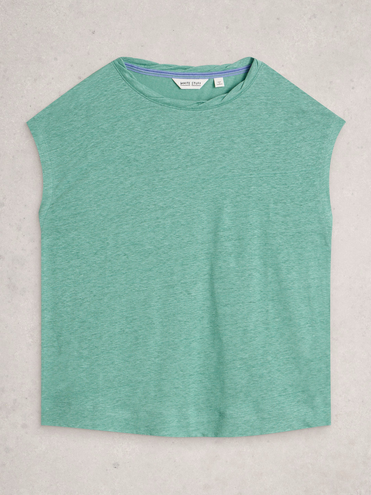 Rowan Linen Tee Teal