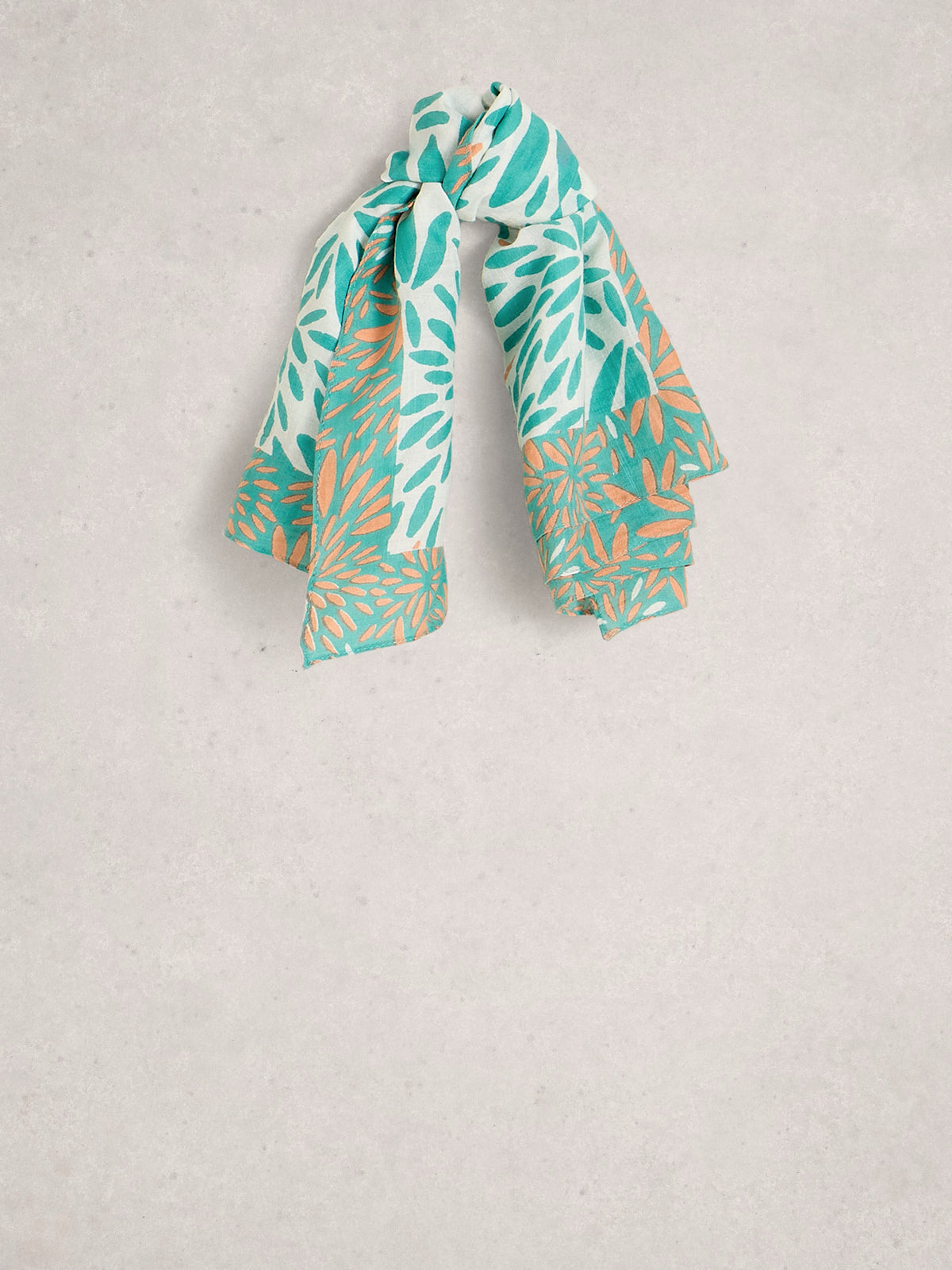Emily Square Scarf Blue