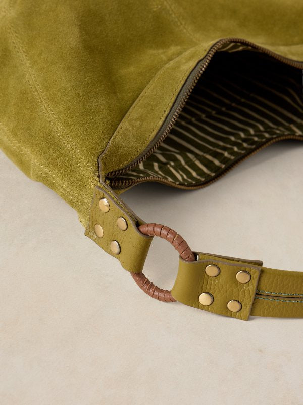 Mini Saffy Shoulder Bag Chartreuse