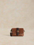 Mini Sophia Suede Crossbody Bag Khaki
