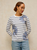 Clara Ls Tee White Pr