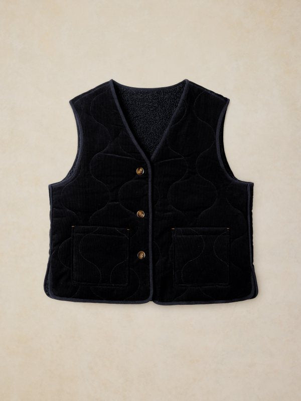 Emery Reversible Gilet Navy