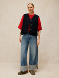 Emery Reversible Gilet Navy