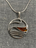 Modern Circle Pendant