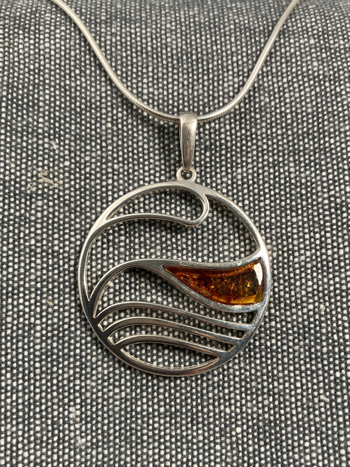 Modern Circle Pendant
