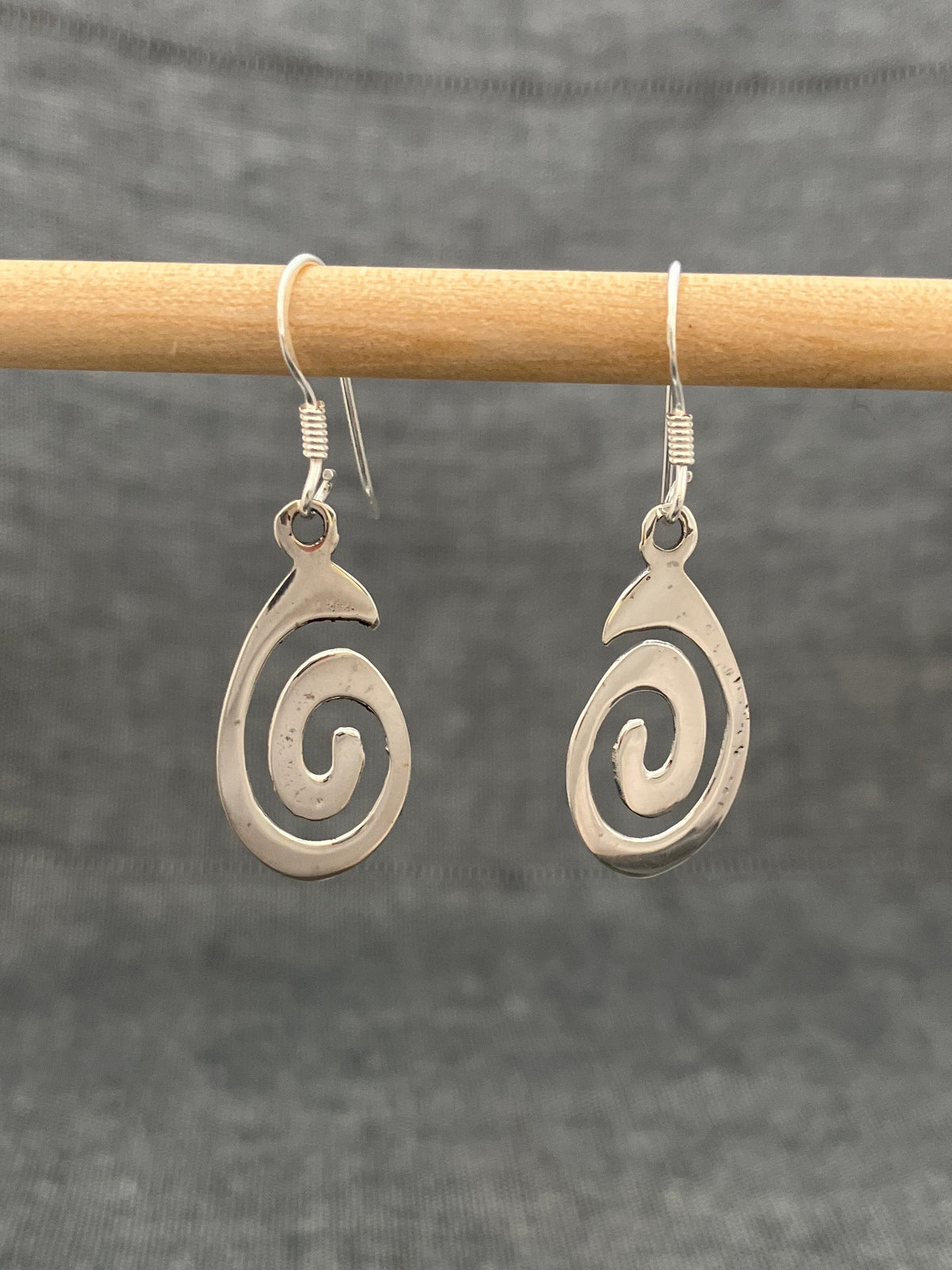 Spiral Drop Earrings