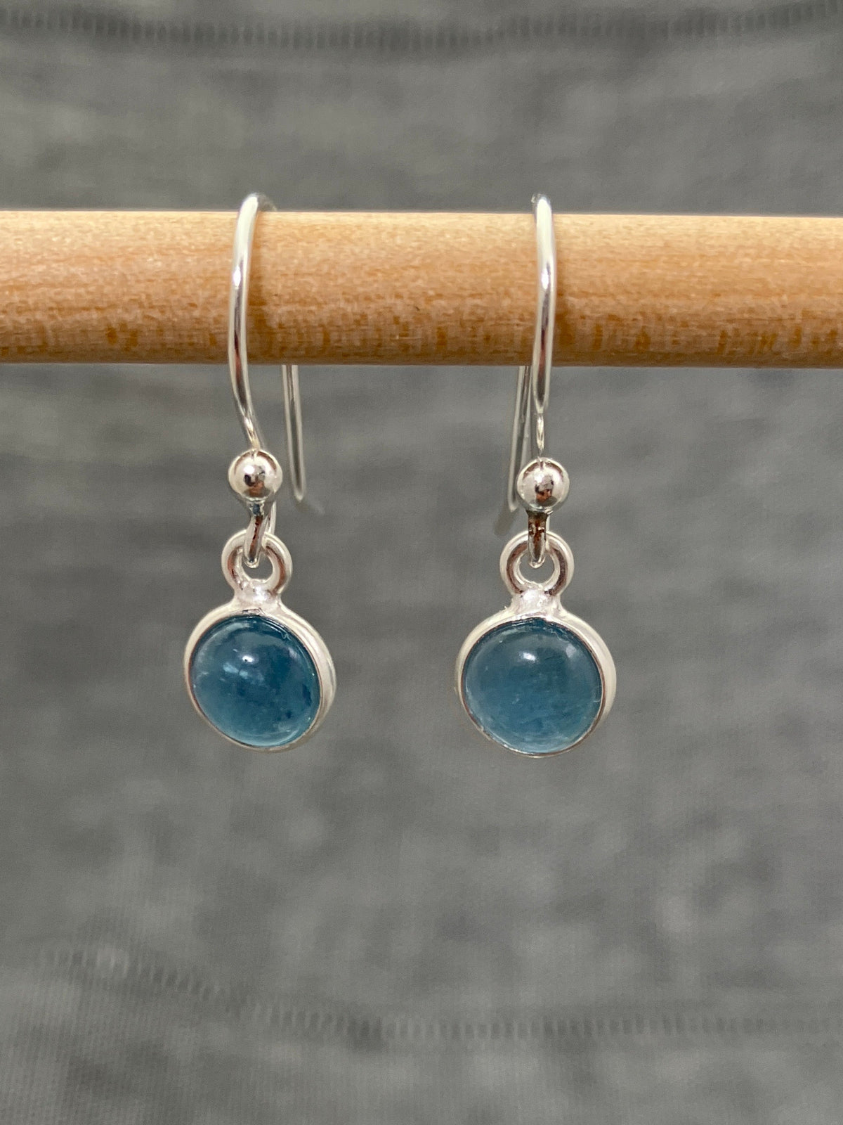 Apatite Little Round Earrings