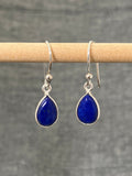 Lapis Peardrop Earrings